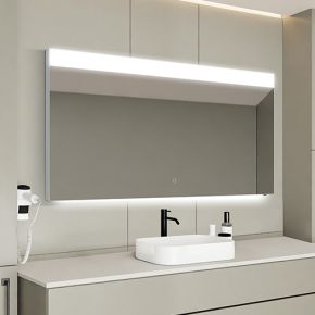 Minos Top Light Mirror with Ambient Underlight