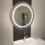 Aureole Round Light Bathroom Mirror (Slim) lm44 